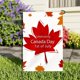 thumbnail image 2 of Banderín Decorativo De Arpillera Con Bandera De Canadá Para Jardín Celebraciones Al Aire Libre Y En El Jardín Con Motivos Patrióticos Eventos Festivos Del 1 De Julio, 2 of 5
