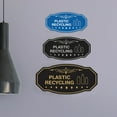 thumbnail image 3 of Signs ByLITA Victorian Paper Recycling Sign (Black /Gold) - Small, 3 of 6