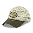 thumbnail image 3 of Men's New Era  Camo San Francisco 49ers 2025 Salute to Service 39THIRTY Flex Hat, 3 of 5