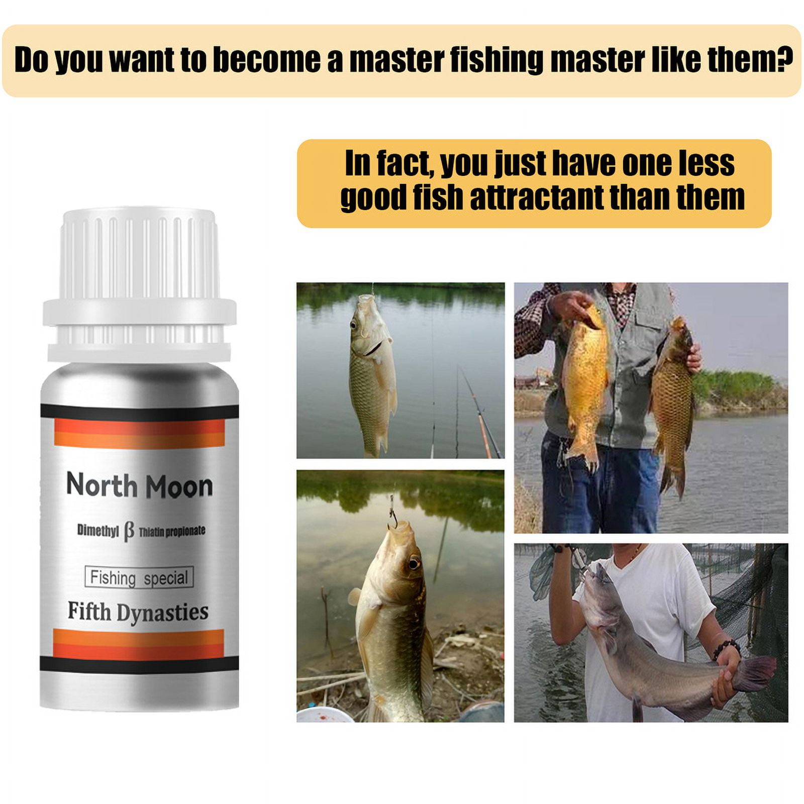 Fish Attractant Scent Enhancer Powder Lures Baits Fishing