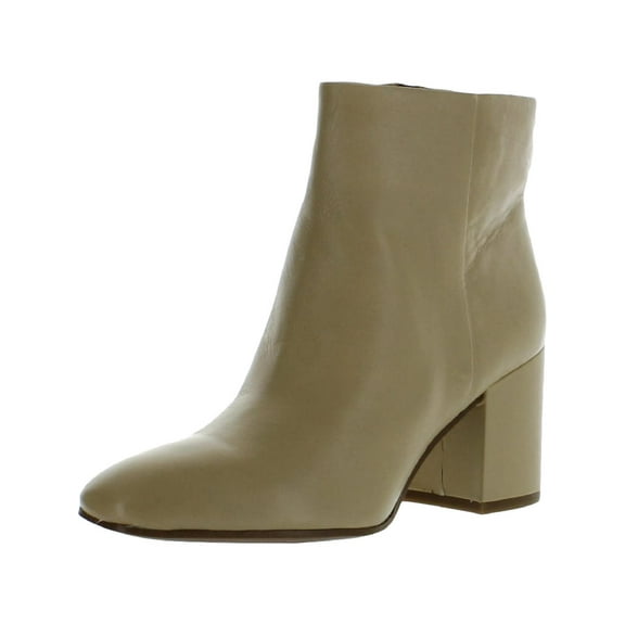 Franco Sarto Womens Tina Leather Square Toe Booties