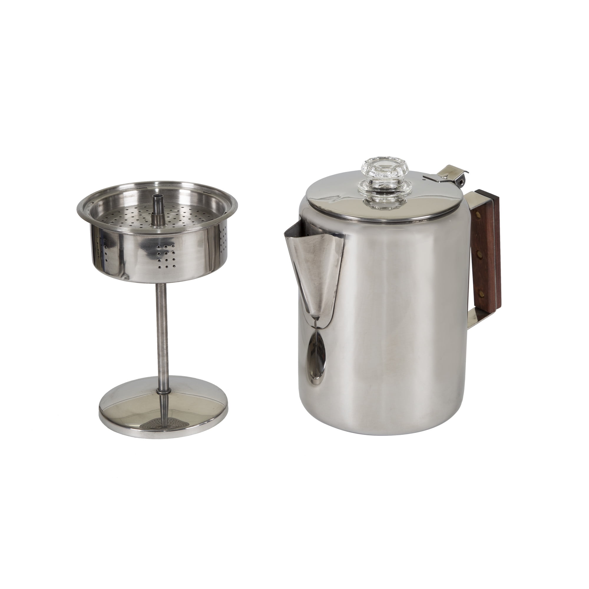 Stainless Steel Neapolitan Coffee Maker 9 cup -  by