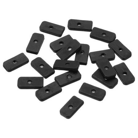 

Uxcell 6mm Silicone End Caps for Sewing 20Pcs Collar Corset Spiral Boning Tips for Polyester Boning Black