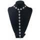 thumbnail image 2 of Collar de estrellas brillantes para mujer joven, lindo collar de eslabones romántico, collar de pentagrama, nueva joyería de moda, 2 of 5