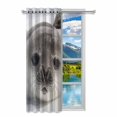 thumbnail image 2 of MKHERT Weddell Seal Pups Blackout Window Curtain Drapes Bedroom Living Room Kitchen Curtains 52x84 inch, 2 of 2
