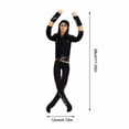 thumbnail image 3 of 6Packs Bendable Pop Star Plush – 11 Inch Jackson Style Doll Poseable Wireframe Toy for Shelf Decor, Novelty Music Gift for Pop Star Fans, 3 of 6