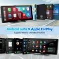 thumbnail image 2 of Carpuride Wireless BT Trans for Carplay &A- auto Portable Car Stereo, 11.3" Smart Display W103Pro, 2 of 11