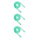 thumbnail image 2 of Cuerda para saltar Toystoory Antideslizante Ajustable de PVC para Fitness color Amarillo Verde rosa Negro, 2 of 6