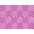 thumbnail image 1 of Ahgly Company Machine Washable Indoor Rectangle Transitional Violet Purple Area Rugs, 6' x 9', 1 of 7