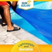 Sun2Solar Round 800 Series Blue Swimming Pool Solar Cover, 30