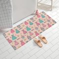 thumbnail image 2 of Princess Dress Castle Pattern Bathroom Rugs Mat,Non Slip Microfiber Bathroom Rug,Rubber Backing,Soft Bathroom Mats for Bathroom Floor,Tub and Shower,60x24in(150x60cm), 2 of 5
