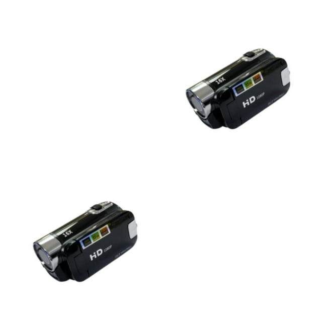 Methold 1080PHD Camcorder Digital Video Camera 2.7 US LCD 16X Negro 2Conjunto