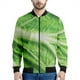 thumbnail image 5 of Chaqueta con cremallera y estampado 3D de hojas de repollo para hombre y mujer, sudadera informal holgada de manga larga, chaqueta bomber con cremallera para primavera y otoño, 5 of 5