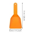 thumbnail image 2 of FRCOLOR Heavy Duty Plastic Ice Shovel with Durable PP Material for Home Use Orange Color 2 Pcs, 2 of 8
