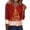 Red, variant on Christmas Shirts for Women Casual - Christmas Graphic Tees Ladies Loose Fit V Neck Tshirts 3/4 Sleeve Tops for Women Trendy
