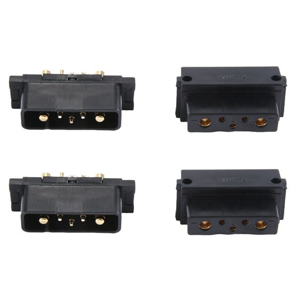 2 Pair Lithium Battery Box Power Discharge Connector 5 Pins Male Plug and Female Plug,E-Bike for Hailong