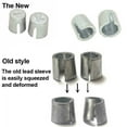 1 Pair Car Battery Terminal Post Adaptors Positive Sleeves Shim Negative E8U8 Car Battery Post