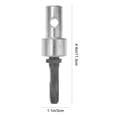 thumbnail image 2 of OUNONA Tool Drill Bit Converter Earth Auger Adapter Driver Durable Extension For Garden Planting, 2 of 7