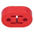 thumbnail image 3 of 2-Hole Muffler Hanger Polyurethane Shakeproof Rubber Mount Brackets Universal Automobile Exhaust Pipe Fittings Exhaust System Modification, 3 of 7