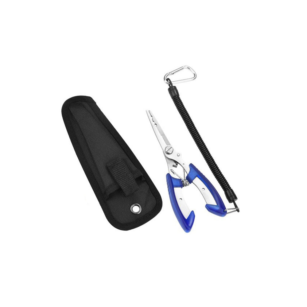 BE-TOOL Fish Gripper Tool with Bag and Strap Fishing Pliers Multifunctional  Fish Holder Stainless Steel Fish Gripper Tool Blue 