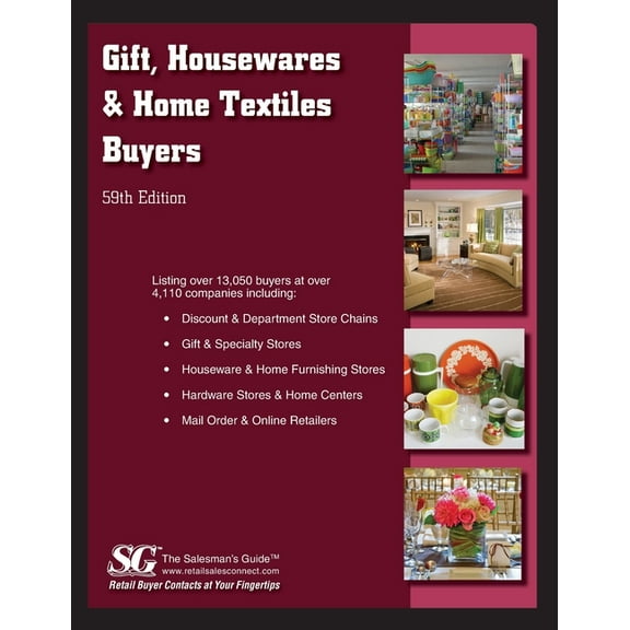 The Salesmans Guides Gifts, Housewares & Home Textile Buyers Directory 2022, (Paperback)
