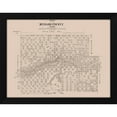thumbnail image 2 of Walsh 18x15 Black Modern Wood Framed Wall Art Titled - Menard County Texas - Walsh 1879, 2 of 6