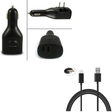 6ft USB-C Cable w Car Home Charger for Samsung Galaxy A73 5G A53 5G A33 5G A13 5G A03s Phones - Charger Cord Power Wire  2-Port USB 2-in-1 Power Adapter price history on PriceWatchPro