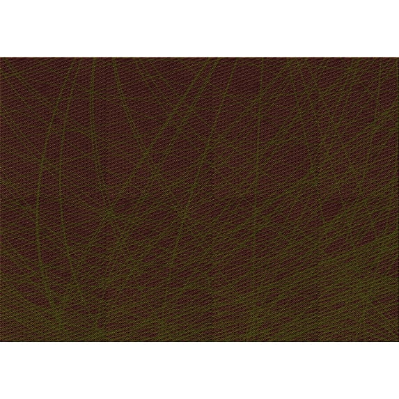 Ahgly Company Machine Washable Indoor Rectangle Transitional Black Brown Area Rugs, 2' x 3'