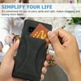 thumbnail image 6 of TOP SHE Case for Samsung Galaxy S10 (SM-G973) Cell Phone (6.1 Inch) - Synthetic Leather Protective Case with Card Slot / Kickstand, Slim Fit Lightweight Simple Fashion Cover (Black), 6 of 7
