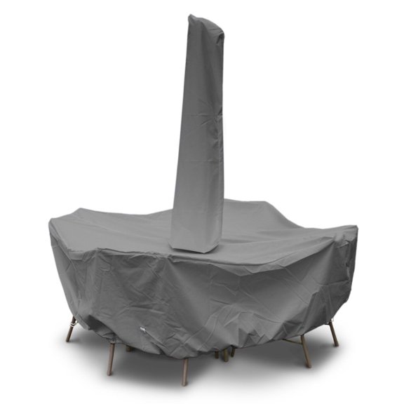 KoverRoos Weathermax Dining Set Cover with Umbrella Hole
