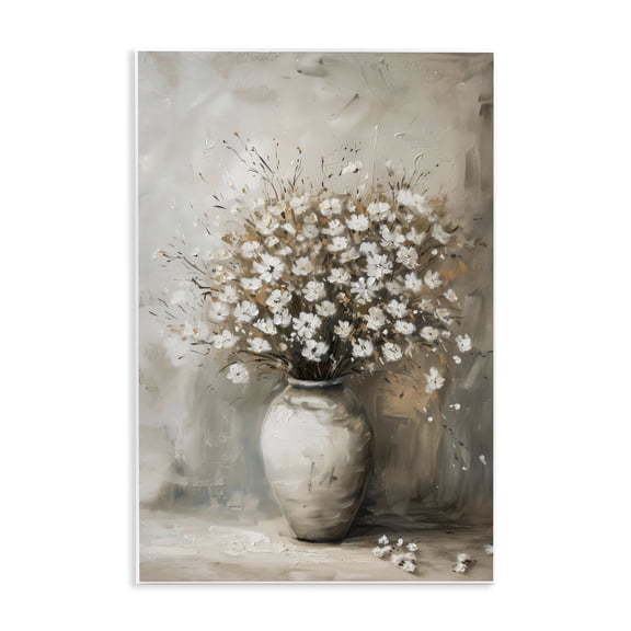 Stupell Industries Vintage Still Life Bouquet Plants & Flowers Painting Unframed Art Print Wall Art, 10 x 15