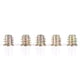 thumbnail image 4 of Tuerca de sujeción para muebles, 50 piezas M4 M5 Tuerca de sujeción de zinc Tuerca de tornillo de alta capacidad VoborMX herramienta, 4 of 8