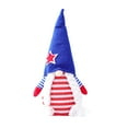 thumbnail image 3 of TERGAYEE Gnomes Decor,2 Pack Independence Day Patriotic Gnome Plush Doll Fourth of July Gnome Decorations for Home, Elf Dwarf Household Ornaments Home Tiered Tray Decorations, 3 of 9