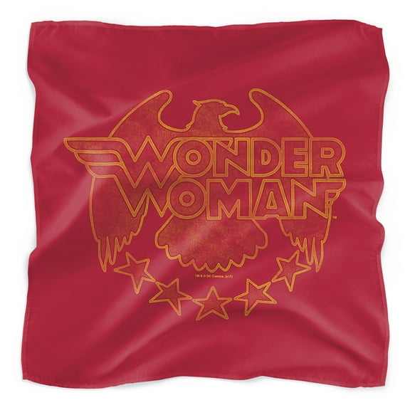 Wonder Woman Wonder Eagle Bandana (21 in x 21 in)