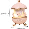 thumbnail image 3 of Hyknon Night Light Dreamy Sky Projection Lamp Led Romantic Bluetooth Music Box Rotating Night Light Led Lights Portable Table Bedside Lamp, 3 of 5