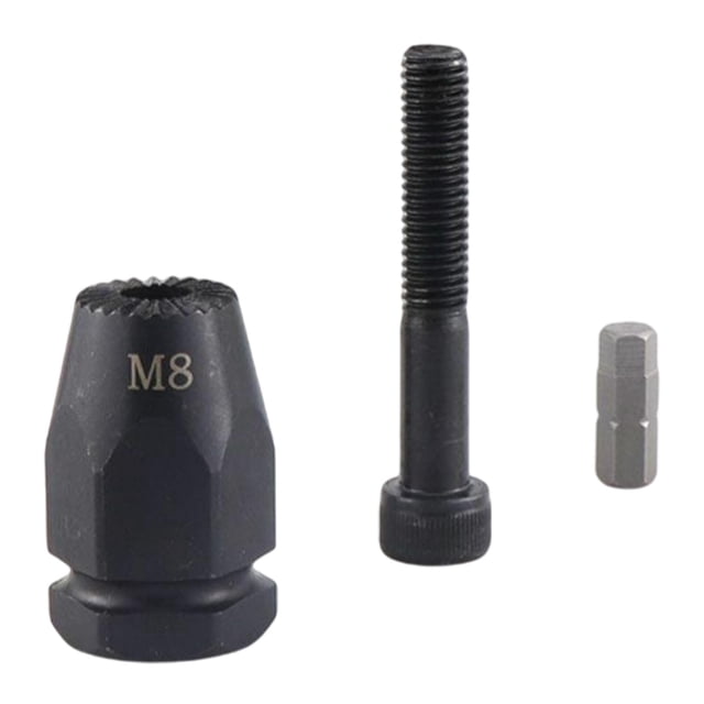 Maytalsory Adaptateur Convertisseur de Rivet Électrique m 3 à m 12 et Kit d'Outils portable et Écrou M6