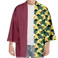 thumbnail image 1 of Anime Demon Slayer Kimetsu no Yaiba Kamado Nezuko Capa Cosplay Disfraz 3/4 Manga Tops Camisetas Kimono Haori Bata Chamarrapangjing, 1 of 4