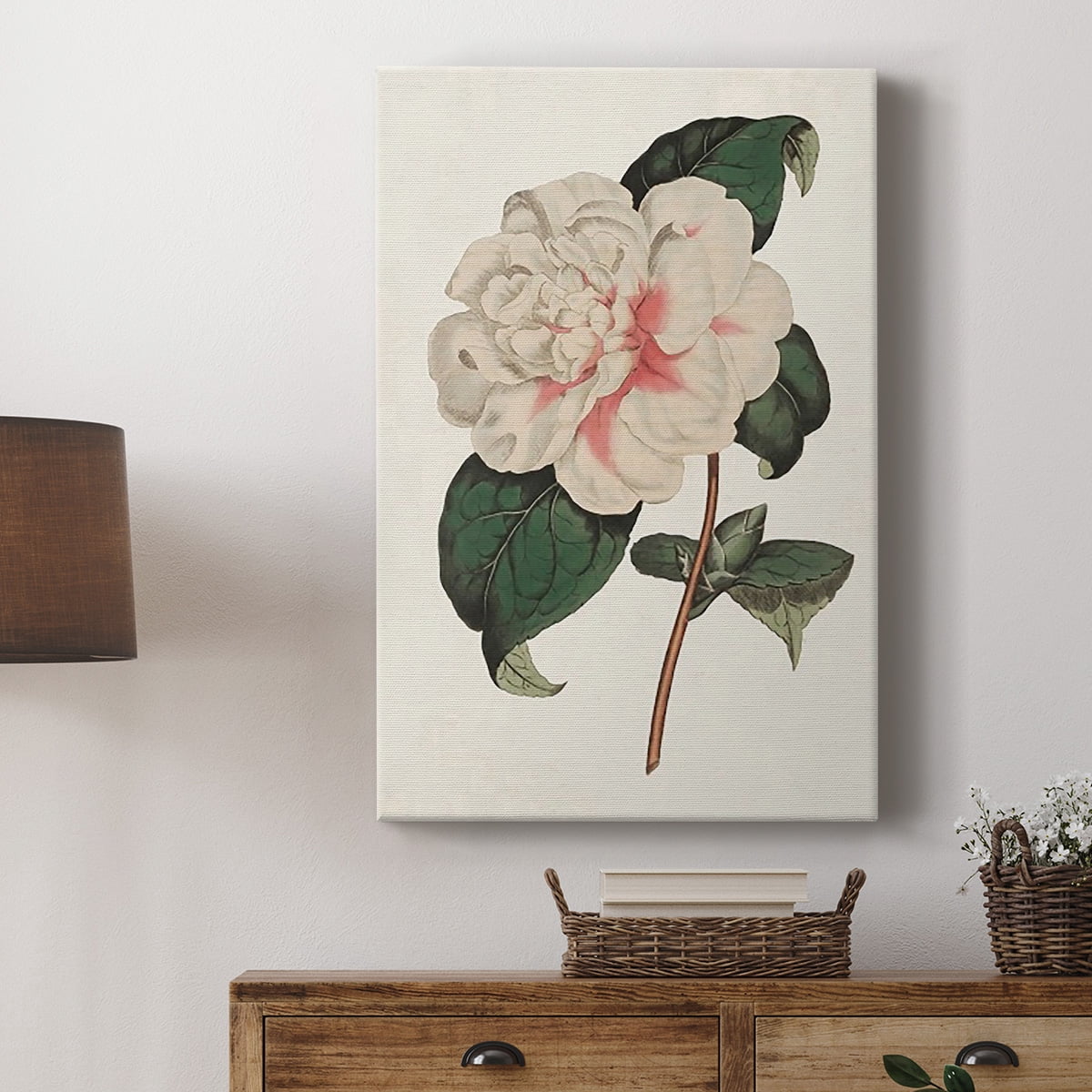 Pink Floral Mix VIII Premium Gallery Wrapped Canvas - Ready to Hang