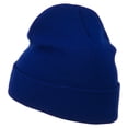 thumbnail image 3 of Cali Embroidered Long Beanie - Royal OSFM, 3 of 5