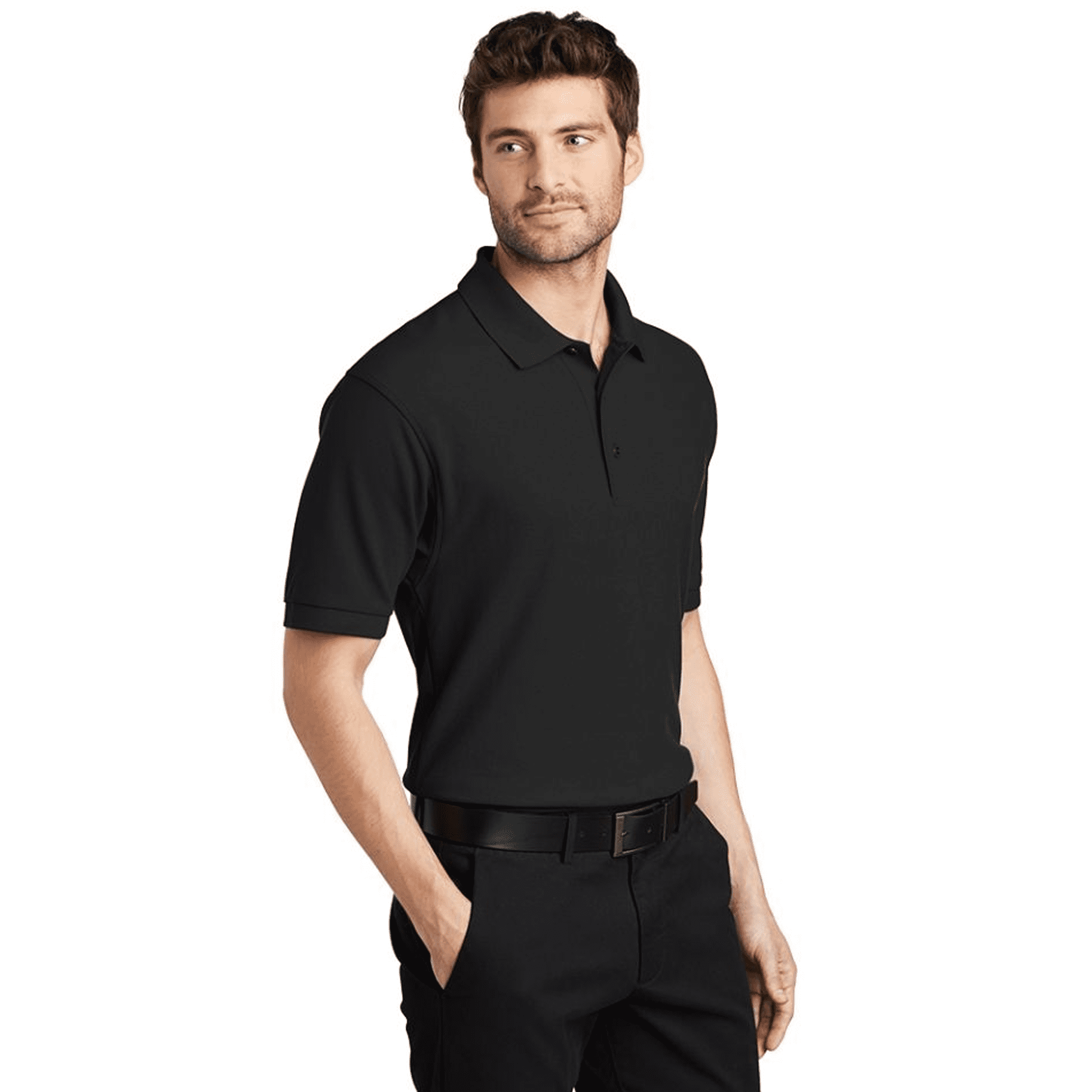 72360　EVERYDAY I LIKE　COTTON POLOSHIRT Cotton crossover top, white | Sportmax