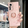 thumbnail image 3 of Mi12t Ring Holder Stand Case For Xiaomi Mi 12t Pro 5g 12 Lite Xiaomi12 T 12lite Luxury Plating Silicone Back Cover Xiomi 12x 12s, 3 of 5