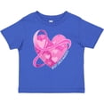 thumbnail image 3 of Inktastic Breast Cancer Awareness Pink Ribbon Around Heart Boys or Girls Baby T-Shirt, 3 of 5