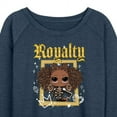 thumbnail image 3 of LOL OMG! Fashion Dolls - Royal Bee - Women's Lightweight French Terry Long Sleeve Shirt, 3 of 5