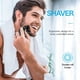 thumbnail image 3 of Afeitadoras de cabeza para hombres calvos: maquinilla de afeitar eléctrica para hombres con pantalla LED, afeitadora flotante impermeable 5D de carga más rápida para hombres con cortapelos, cortadora Namotu CZMR-HY162, 3 of 7