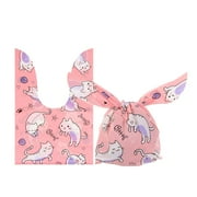 10PCS Gifts Bunny Ear Party Supplies Biscuit Package Rabbit Cookie Bags Candy Bag Easter Rabbit 6