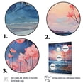 thumbnail image 3 of Designart "Lake Minimalism Coastal gracefulness" Nautical & Beach Floater Framed Canvas Wall Art, 3 of 7