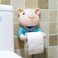 thumbnail image 2 of New Wall-mounted Cartoon Cute Little Animal Rack Toilet Tissue Roll Paper Box US, 2 of 7