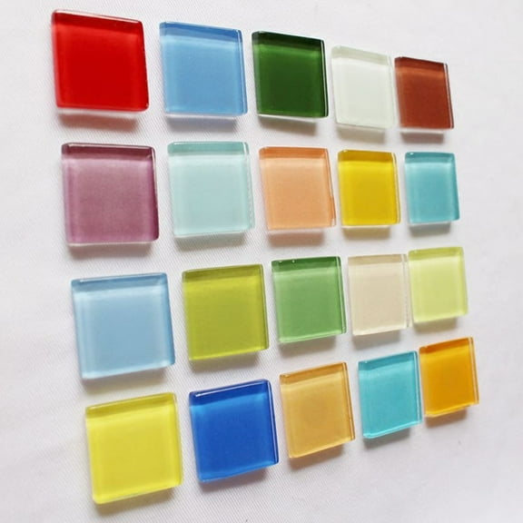 WHAMVOX 10 Mm Crystal Glass Mosaic DIY Arts and Crafts Decoration Supplies