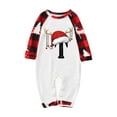 thumbnail image 2 of Onlypjs Monogram A–Z Family Matching Christmas Pajamas for Women, Men, Couples, 2 of 6