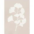 thumbnail image 2 of Caroline, Emma 15x18 White Modern Wood Framed Museum Art Print Titled - Ginkgo Branch II, 2 of 4
